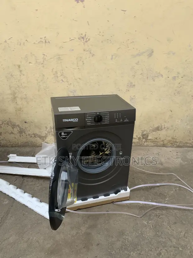 Brand New Nasco 8kg Front Load Washing Machine - 1