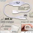 Q12mm Connectors for 220V Neon LED Strips - 2