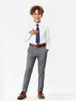 Brand New Material Trousers for Boys (Ages 11-13) - 1