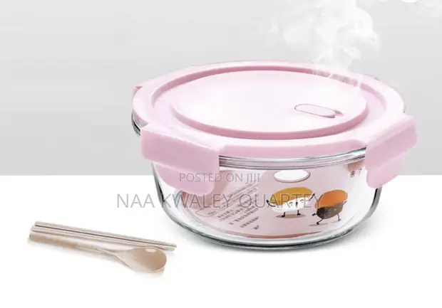 Borosilicate Glass Bowls with Lids - 1