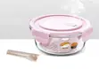 Borosilicate Glass Bowls with Lids - 1