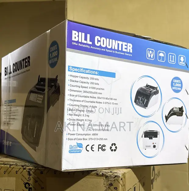 AL-6100 Bill Counting Machine with UV/MG Detection - 1