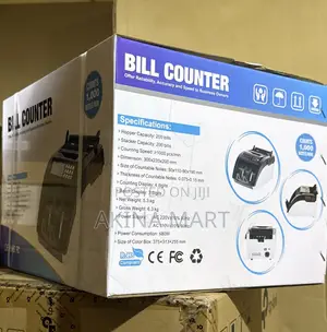 AL-6100 Bill Counting Machine with UV/MG Detection