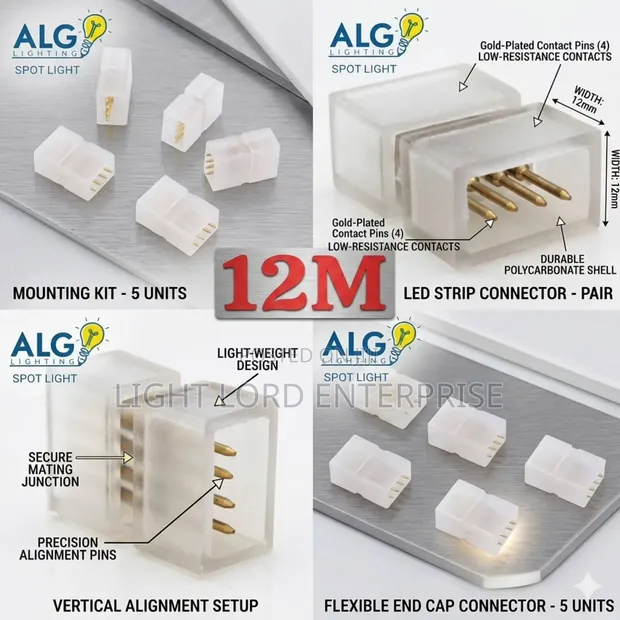 4-Pin RGB LED Connector - 1