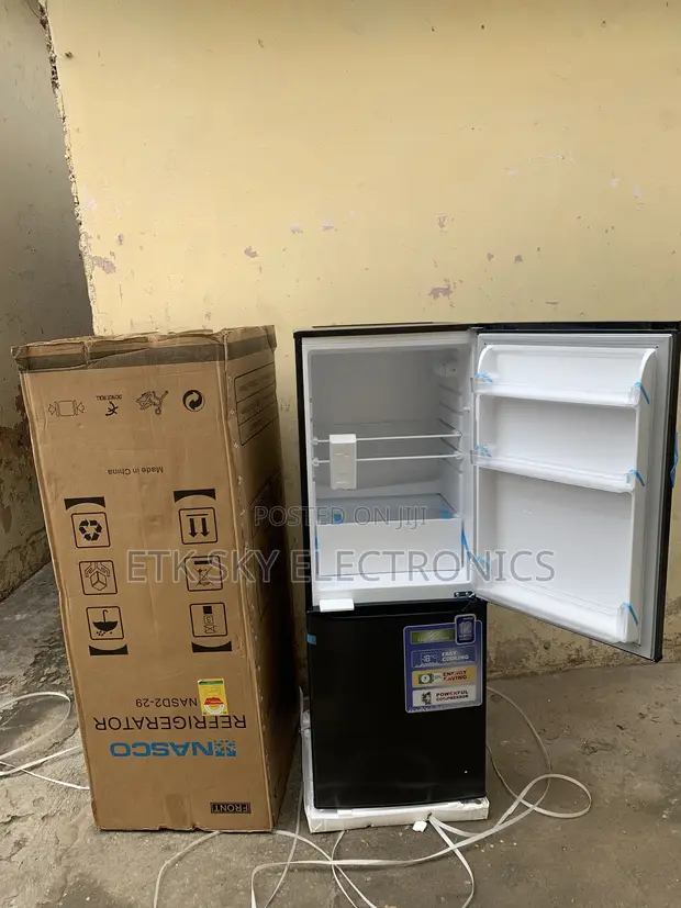 Brand New Nasco 207L Double Door Fridge - 1
