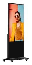 Hikvision 55" Slim Floor Standing Digital Signage Screen - 1