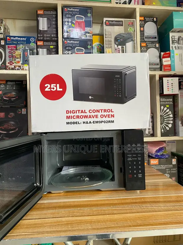 H&A 25L Digital Control Microwave Oven - Brand New - 1