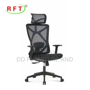 Black Ergonomic High-Back Mesh Office Chair