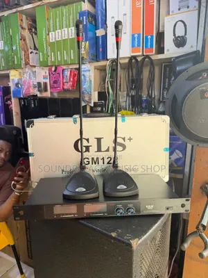 GLS GM122 2-in-1 UHF Wireless Conference Microphone Set