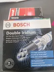 Bosch Double Iridium Spark Plugs (16 Long Thread) - 1