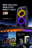 Oraimo SpaceBox Max 200W Auracast Bluetooth Speaker with 2 Wireless Microphones - 1