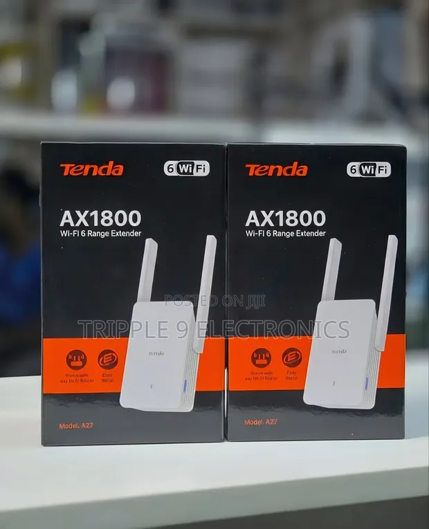 Tenda A27 WiFi 6 Wireless Repeater/Access Point - 1