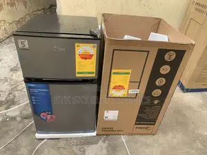 Appealing Midea 87L Double Door Fridge