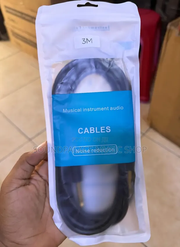 3-Meter 6.35mm Jack to Jack Audio Cable - 1