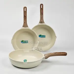 Donner 3-in-1 Granite Non-Stick Frying Pan Set