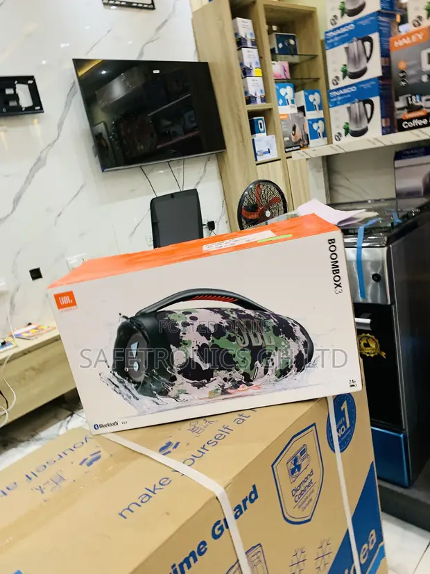 New JBL Boombox 3 Portable Bluetooth Speaker - 1