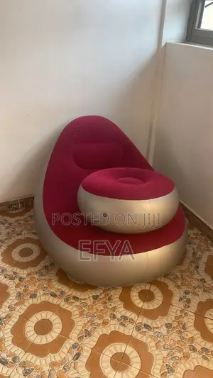 Inflatable Sofa and Foot Rest - Brand New