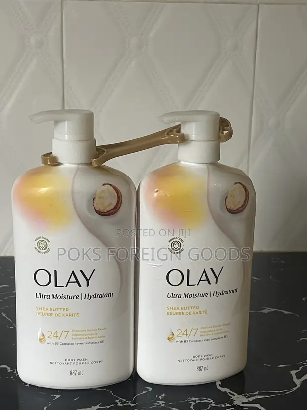 Olay Body Wash with Shea Butter & Vitamin C - 1