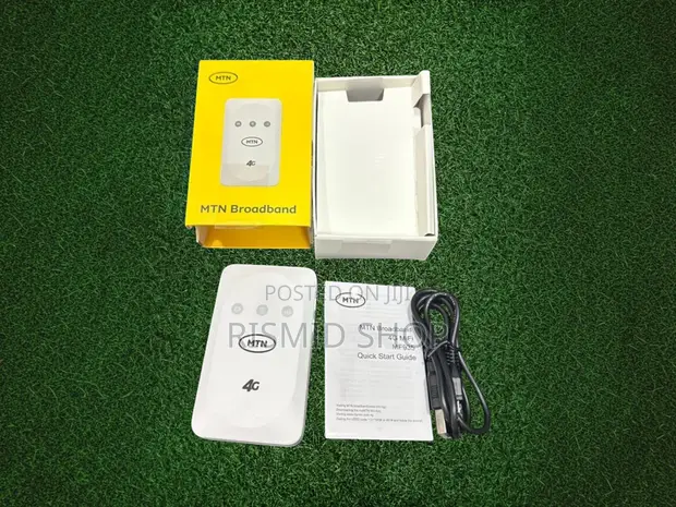 MTN Turbonet 4G Portable WiFi Hotspot - White - 1