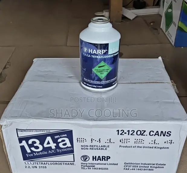 Brand New R-134a Harp AC Compressor Gas - 1