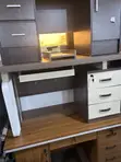 Modern Office Desk with Lockable Drawer - 3