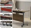 Foldable Conference Table - 120x60cm, 140x60cm, 160x60cm - 3