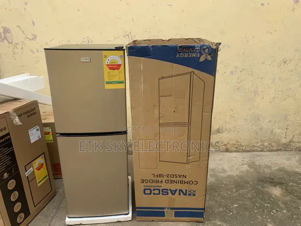 Appealing Nasco 136L Double Door Fridge - 1