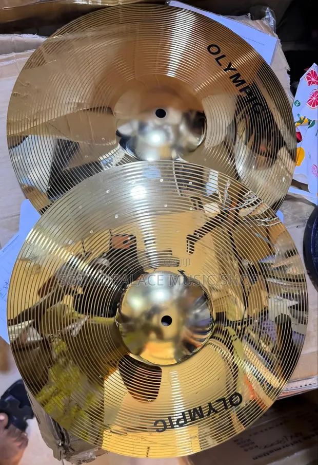 Olympic Hihat Cymbals - Brand New - 1