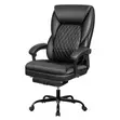 Executive Office Chair with Footrest - 1