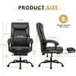 Executive Office Chair with Footrest - 2