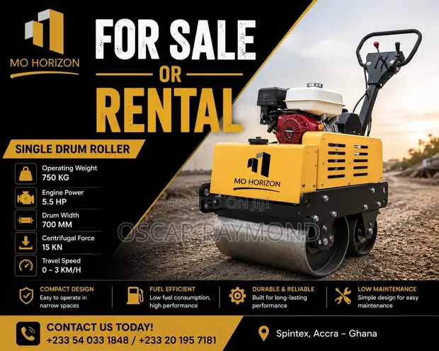 Roller Compactor for Sale and Rental - 1