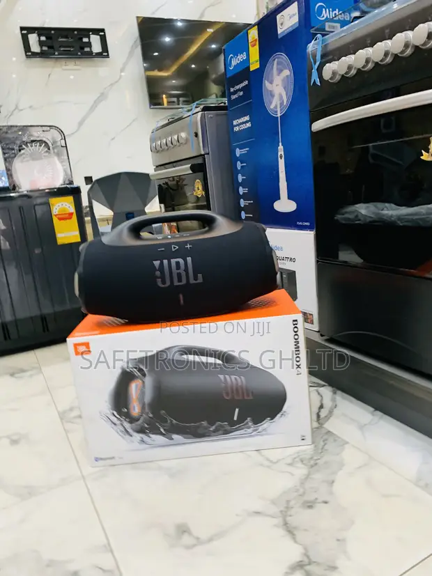JBL Boombox 4 Portable Waterproof Bluetooth Speaker - 1