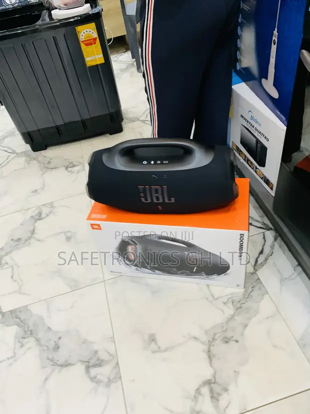 JBL Boombox 4 Portable Waterproof Bluetooth Speaker - 1