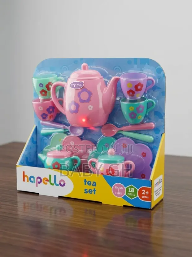 Hapello Tea Set with Sound and Light - 1