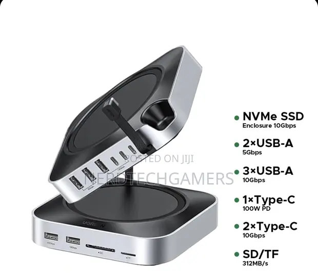 Ugreen 11-in-1 USB-C Docking Station for Mac mini M4 - 1