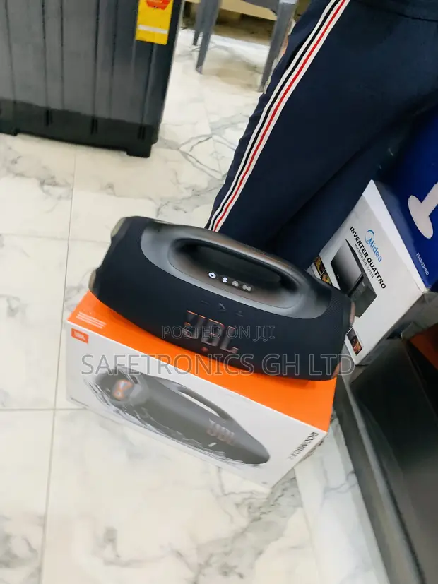 Neatly Sealed JBL Boombox 4 Portable Waterproof Bluetooth Speaker - 1