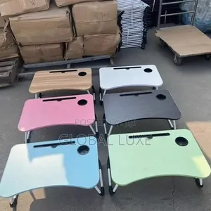 Foldable Laptop Table - Portable Bed & Study Desk