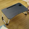 Foldable Laptop Table - Portable Bed & Study Desk - 4