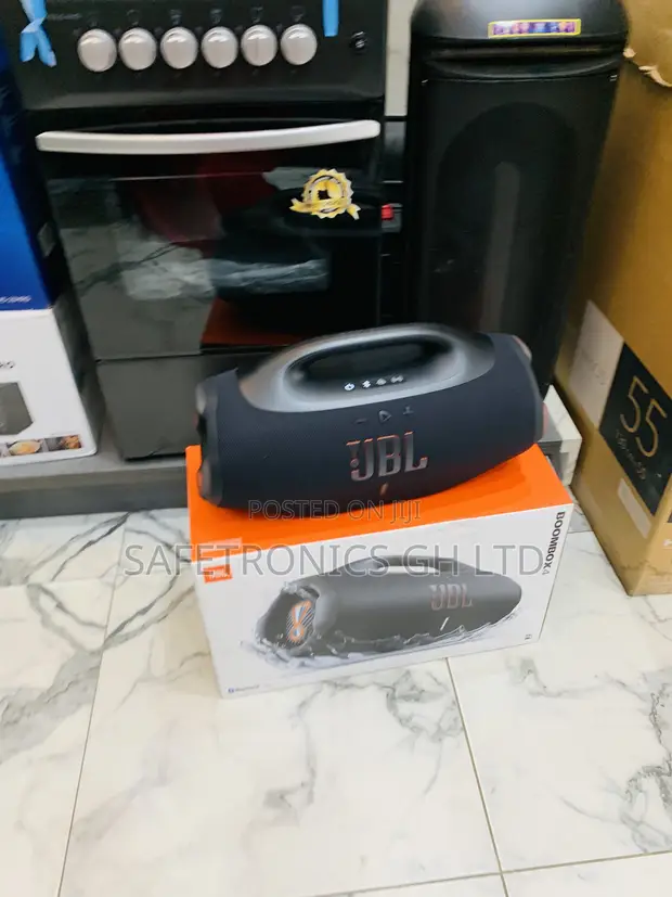 JBL Boombox 4 Portable Waterproof Bluetooth Speaker - 1