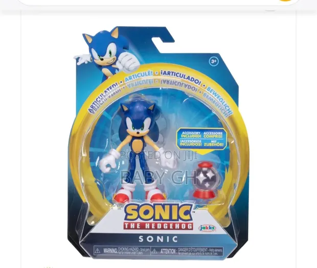Sonic the Hedgehog with Red Chaos Emerald - 1
