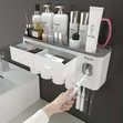Bathroom Toothbrush Holder - Storage Organizer - 2