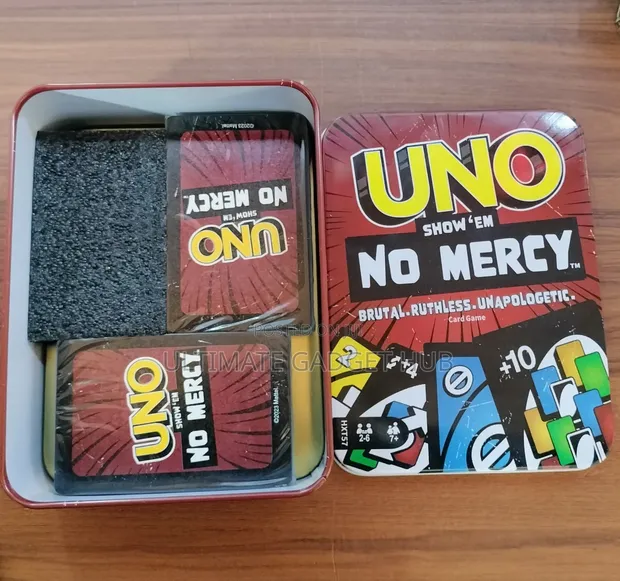 No Mercy Uno Cards - Extreme Rules Edition - 1