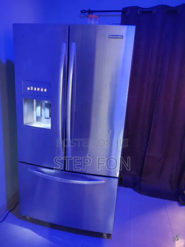 KitchenAid 3-Door Refrigerator with Water Dispenser - 1