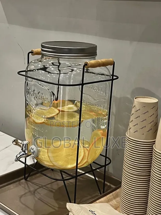 GE Juice Dispenser - Stylish Drink & Beverage Server - 1