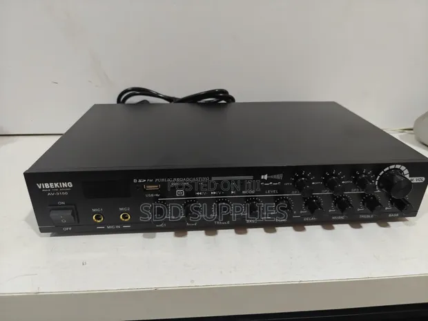 VIBEKING AV-3150 150W Amplifier (4-16 Ohm, 70/100V) - 1