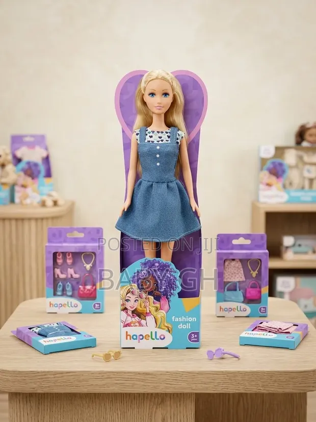 Hapello Fashion Doll - Blue - 1