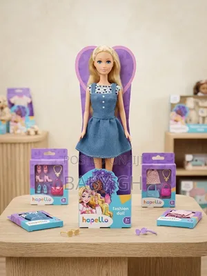 Hapello Fashion Doll - Blue