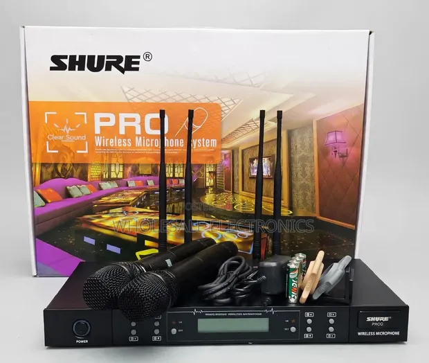Shure PRO9 Dual Handheld Wireless Microphone System - 1