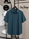 Zara Button Down Shirts - Men's Multi-Color Dress Shirts - 1