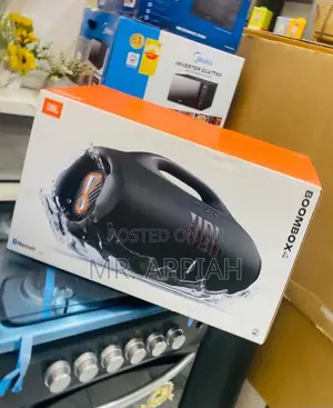 JBL Boombox 4 Portable Bluetooth Speaker (Black)